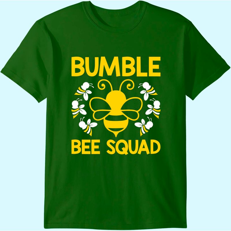 Bumble Bee Squad Team Group Family & Friends T-Shirt for Men — Mens T Shirts