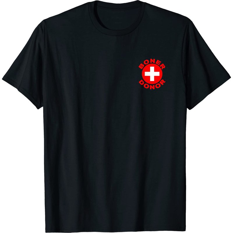 Boner Donor Logo T-Shirt for Men — Mens T Shirts