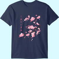 Vintage Sakura Cherry Blossom Japanese Graphic T-Shirt for Men