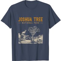 T-shirt Vintage du Parc National de Joshua Tree pour Hommes — T-shirts pour hommes