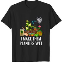 T-shirt de jardinage I Make Them Planties Wet pour hommes — T-shirts pour hommes