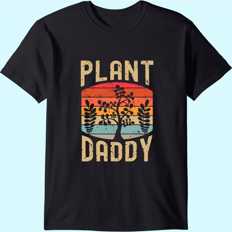 T-shirt Nature Flower Botanical Plant Daddy pour les amateurs de jardinage — T-shirts pour hommes