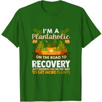 T-shirt pour hommes I Am A Plantaholic On The Road To Recovery