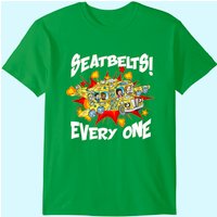 T-shirt Seatbelts Everyone Magic School Bus pour hommes — T-shirts pour hommes