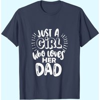 T-Shirt assorti Père et Fille pour Hommes en Noir