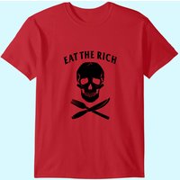T-shirt Eat The Rich pour hommes - Noir — T-shirts pour hommes