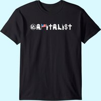T-shirt Capitalism Conservative Investor Economics pour hommes — T-shirts pour hommes