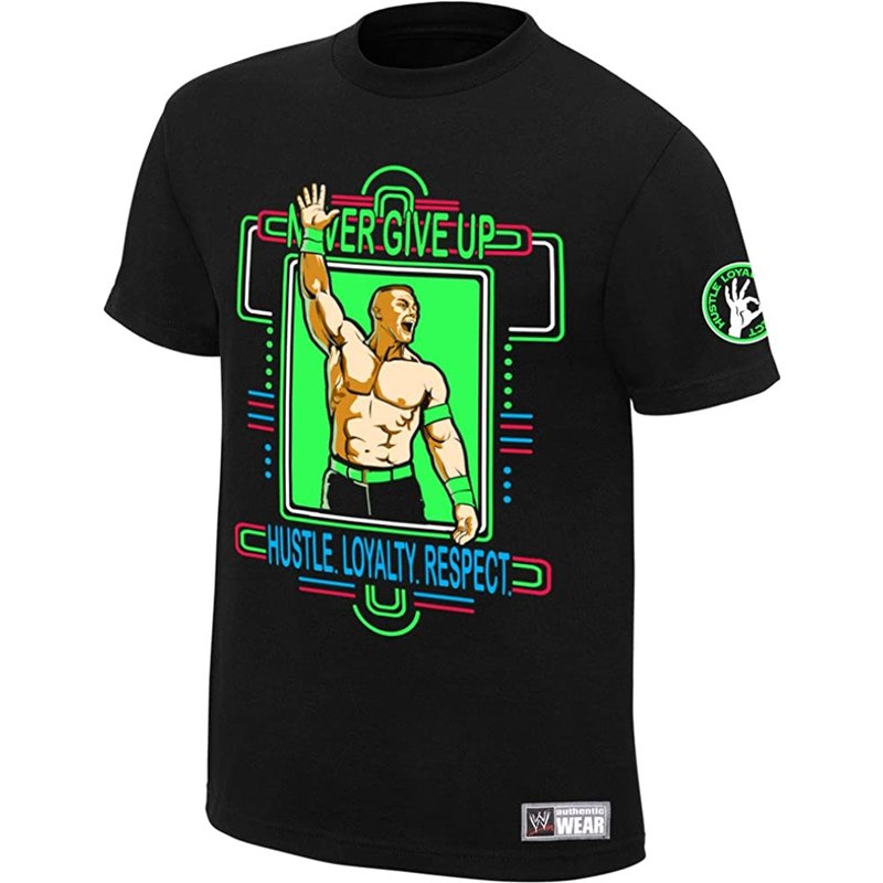 T-shirt Neon John Cena pour hommes — T-shirts pour hommes