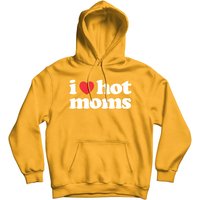 Hoodie I Love Hot Moms Gold Virginity Duncan Rocks Danny — Sweats à capuche pour hommes