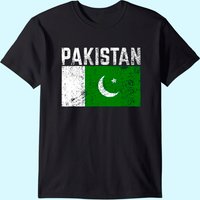 T-Shirt Vintage Drapeau du Pakistan pour Hommes — T-shirts pour hommes