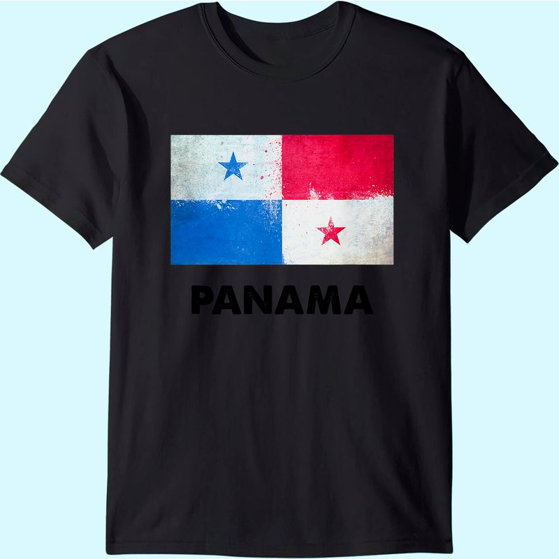 T-Shirt Drapeau du Panama pour Hommes — T-shirts pour hommes