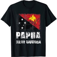 T-Shirt Drapeau de la Papouasie-Nouvelle-Guinée pour Hommes — T-shirts pour hommes