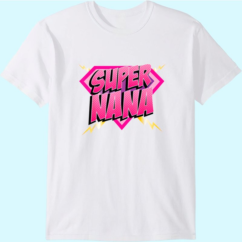 T-shirt Super Nana Superhéroïne Grand-mère Bande Dessinée pour Hommes — T-shirts pour hommes
