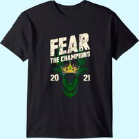 T-shirt pour hommes Fear Deer Buck The Champions 2021 — T-shirts pour hommes