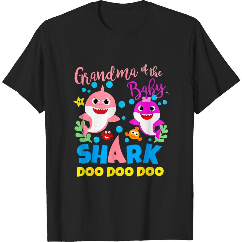 Grandma of the Baby Shark Girl T-Shirt for Men — Mens T Shirts