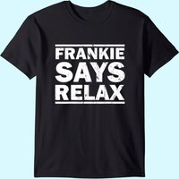 T-Shirt Vintage Frankie Says Relax pour Hommes — T-shirts pour hommes