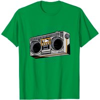 Ghetto Blaster Hip Hop Rap Vintage 80's 90's Music T-Shirt
