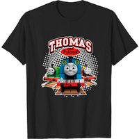 T-shirts PTSD Thomas pour hommes en noir