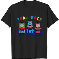 T-shirt décontracté PTSD Thomas le Train pour hommes — T-shirts pour hommes