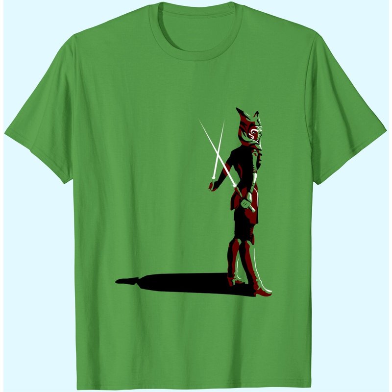 Men's Casual Cotton Ahsoka Tano T-Shirt — Mens T Shirts
