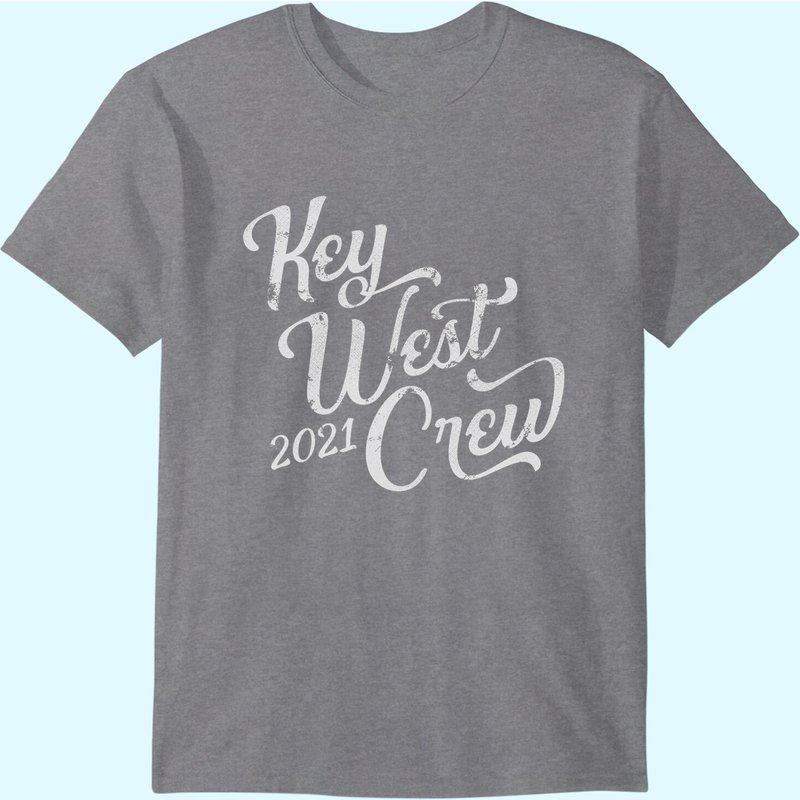 Groupe Key West Floride T-shirt "Key West Crew" Amis Famille