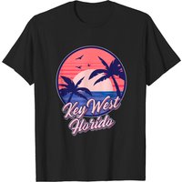 T-shirt Seawaves de Key West Floride au coucher du soleil pour hommes — T-shirts pour hommes