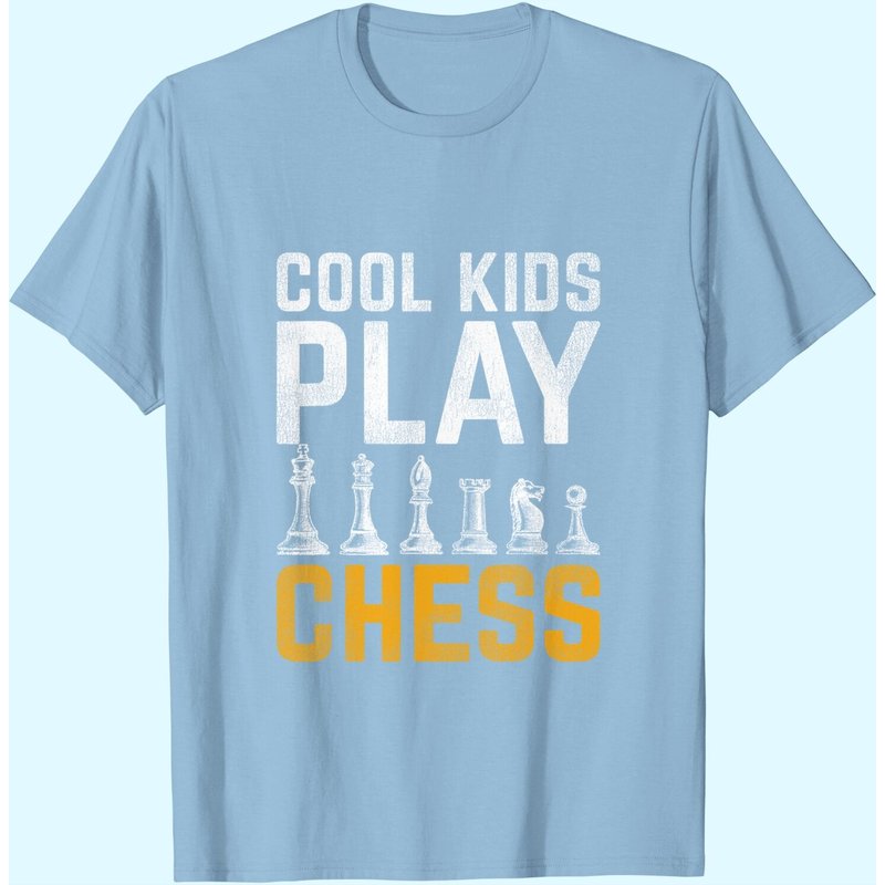 T-shirt Cool Kids Play Chess pour hommes — T-shirts pour hommes