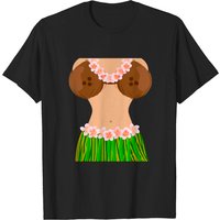 Hawaiian Coconut Shell Bra Halloween Party T-Shirt for Men — Mens T Shirts