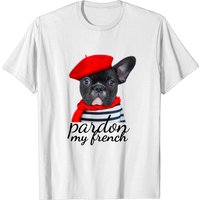 T-shirt Pardon My French Bulldog Frenchie pour hommes