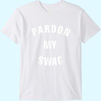 T-Shirt Pardon My Swag pour hommes en noir — T-shirts pour hommes