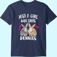 Juste une fille qui aime les lapins T-shirt pour hommes — T-shirts pour hommes
