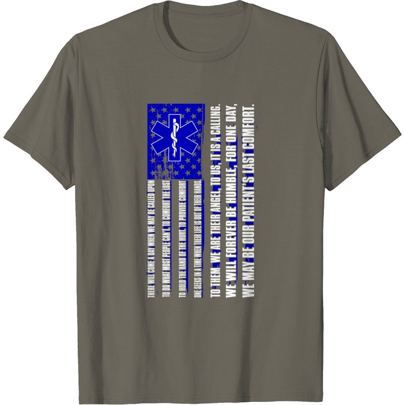 T-Shirt EMT Oath pour Hommes - Paramedic et Premier Répondant