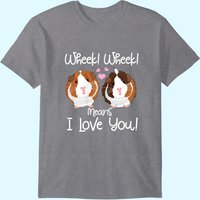T-shirt Wheek I Love You pour hommes
