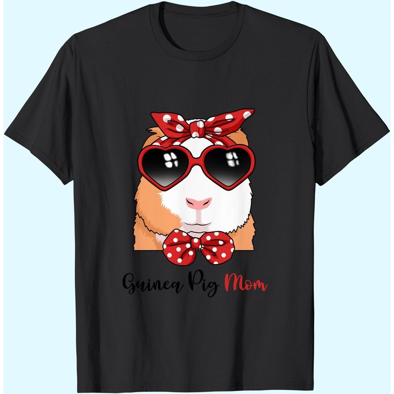 T-shirt pour hommes avec design de cochon d'Inde — T-shirts pour hommes