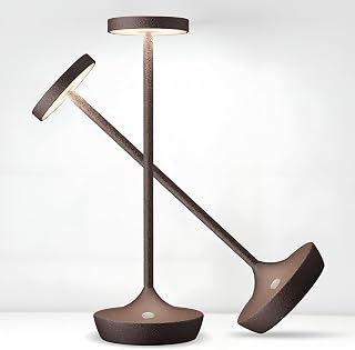 Cordless Rechargeable LED Desk Lamp - Portable Touch Dimmable Light