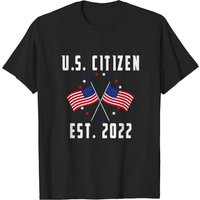 T-Shirt de citoyen américain Est. 2022 — T-shirts pour hommes