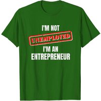 Je ne suis pas au chômage, je suis entrepreneur T-shirt pour hommes — T-shirts pour hommes