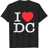 I Heart DC Love District of Columbia Men's T-Shirt