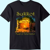 T-Shirt Chag Sukkot Thanksgiving Fête des Tabernacles pour Hommes