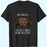 Monkey Shirt Sarcastic Men's T-Shirt — Mens T Shirts