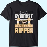 Je Suis Gymnaste Même Mes Mains Sont Musclées T-Shirt pour Hommes