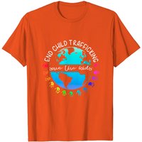 T-shirt Save The Kids Mettre Fin à la Trafic d'Enfants pour Hommes