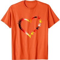 Native American Strong Woman Heart T-Shirt for Men — Mens T Shirts