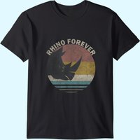 Rhino Spirit Animal T-Shirt for Men