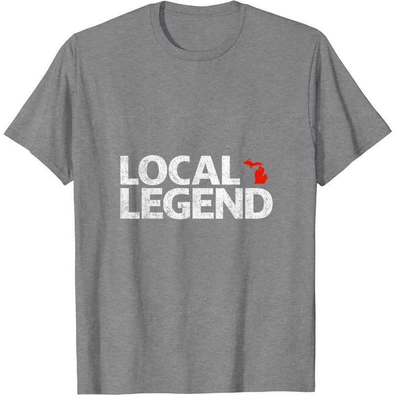 T-shirt Sarcastique Local Michigan Legend pour Hommes — T-shirts pour hommes
