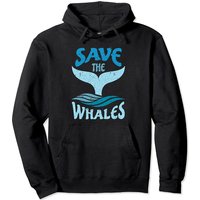 Hoodie Vintage Save The Whales pour Unisexe — Sweats à capuche pour hommes