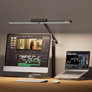 Honeywell LED Desk Lamp with Clamp - HJ1 Sunturalux for Home Office — Led Desk Lamp