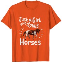 Just A Girl Who Loves Horses Men's T-Shirt — Mens T Shirts