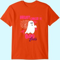 T-shirt homme Breast Cancer Is Boo Sheet Pink Ribbon Ghost Spiderweb