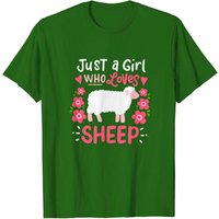 Juste Une Fille Qui Aime Les Moutons T-Shirt Pour Hommes — T-shirts pour hommes